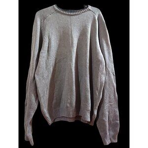 New Basic Editions Mens Size XL Slouchy Comfy Sweater Gray